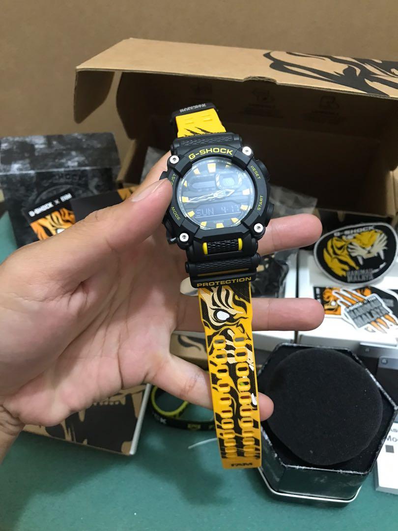 Limited Edition G Shock Harimau Malaya with all goodies Men s