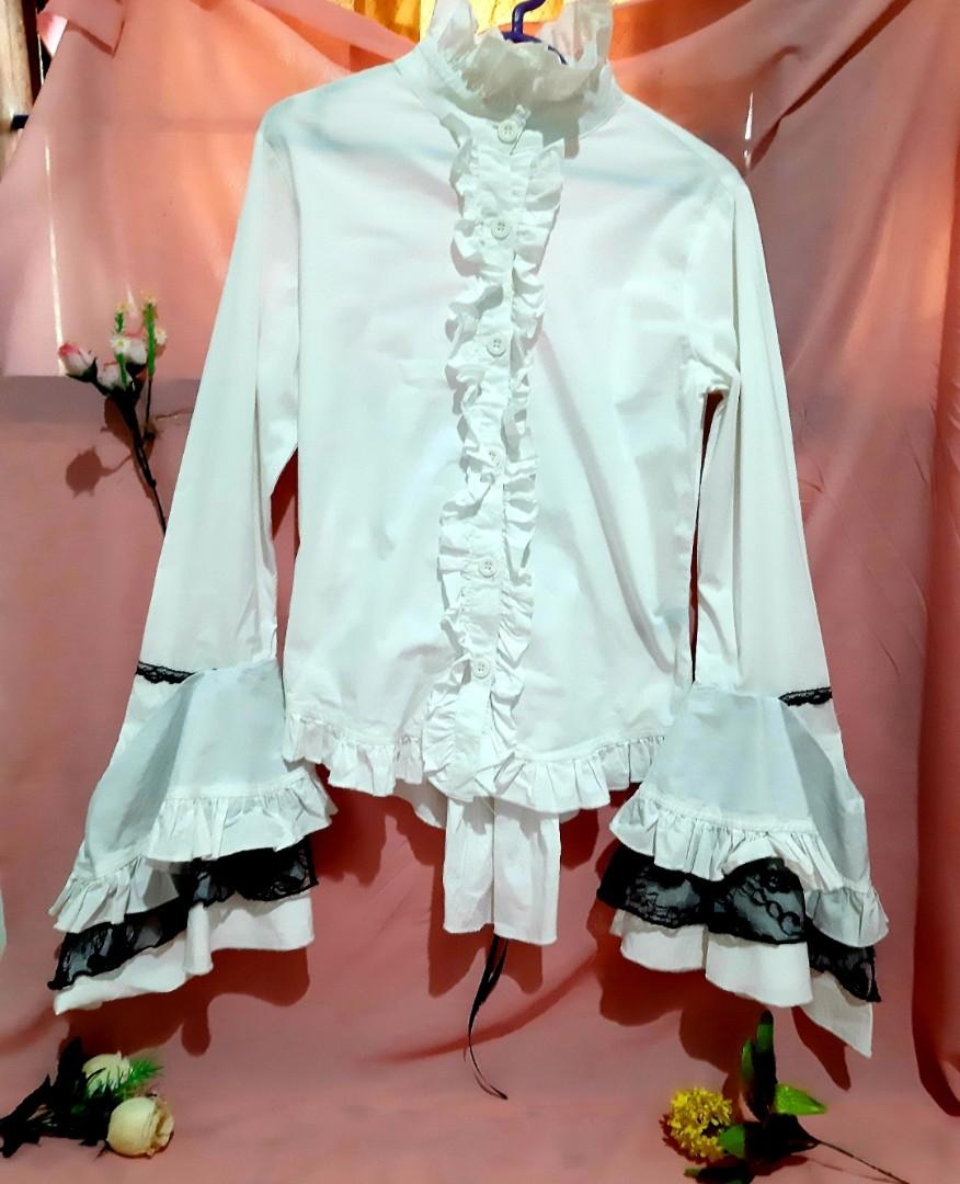 Lolita Gothic Blouse by Punk Rave 