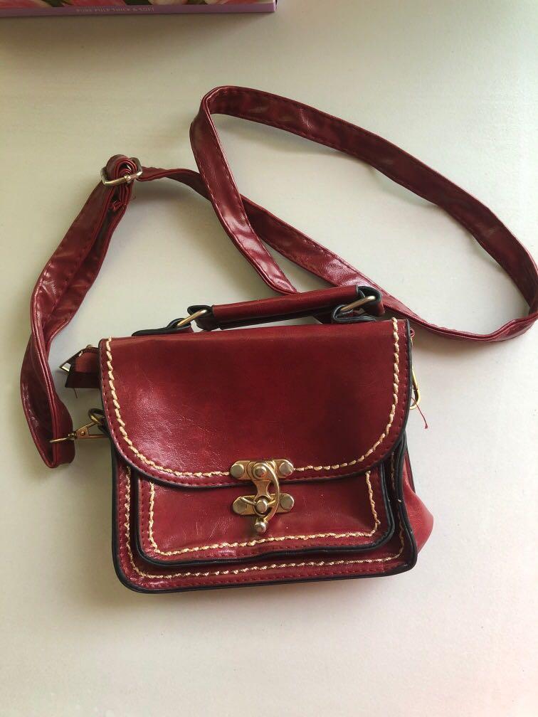 Low Price Red sling bag Women s Fashion Bags Wallets Cross