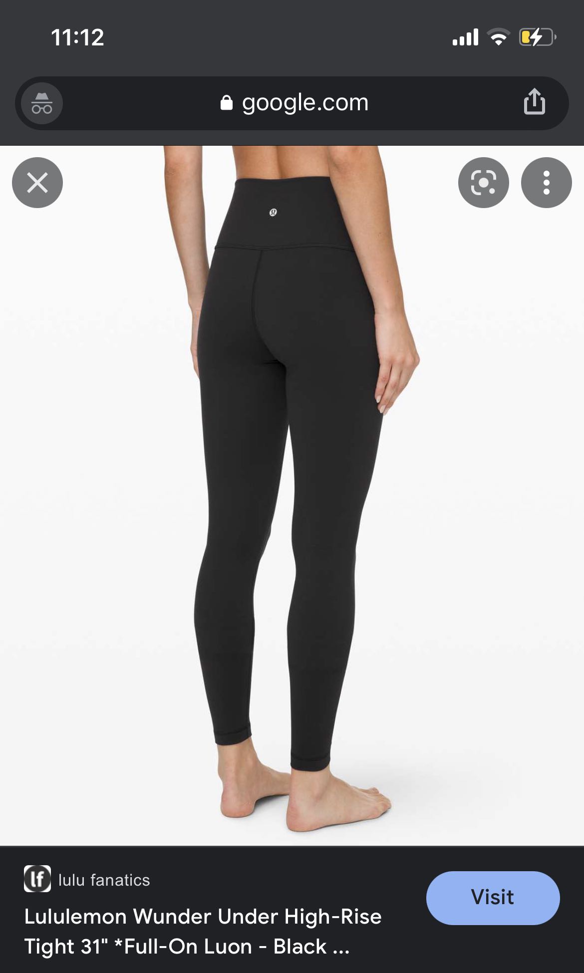 BNWT Lululemon Wunder Under HR Tight 25” Lux Size 6, Women's Fashion,  Activewear on Carousell