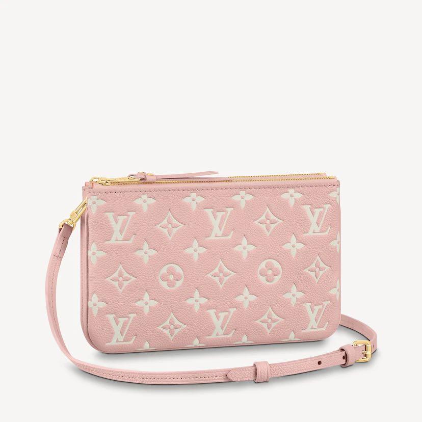 LV DOUBLE ZIP POCHETTE Luxury Bags Wallets on Carousell