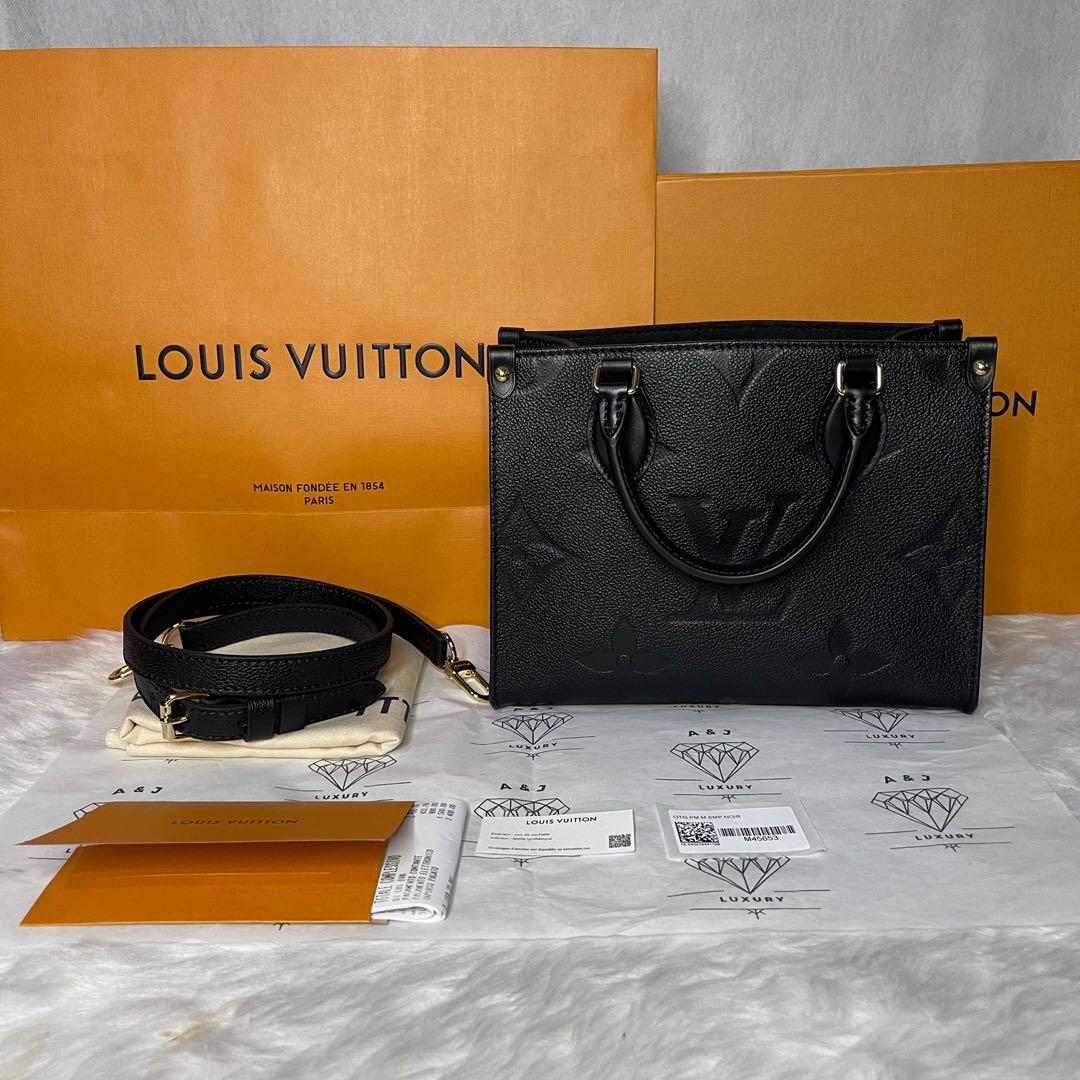 LV ON THE GO BICOLOR PM, Luxury, Bags & Wallets on Carousell