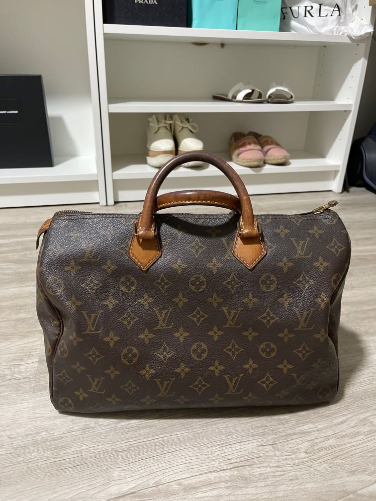 Vintage lv speedy 30 store
