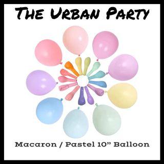20Pc/Pack Pastel Macaron 10 inch balloon