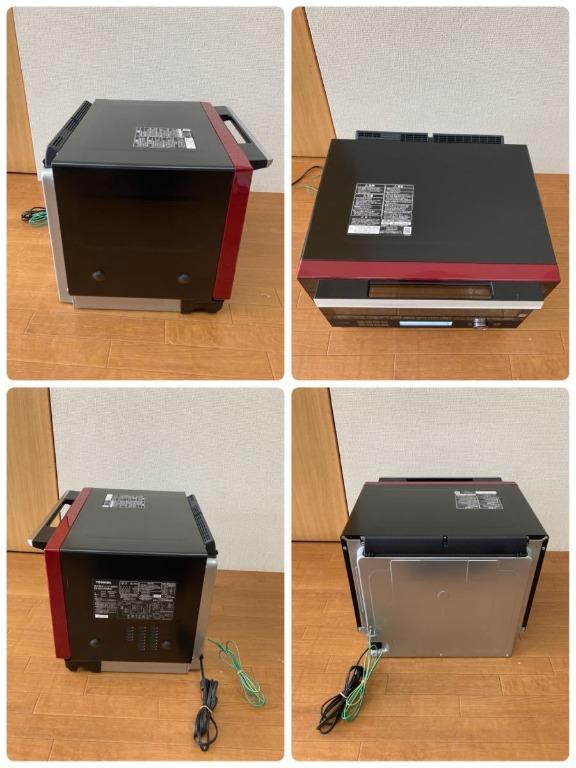 Made in 2022 TOSHIBA 過熱蒸汽微波爐ER-WD3000 R Grand Red 30L Stone
