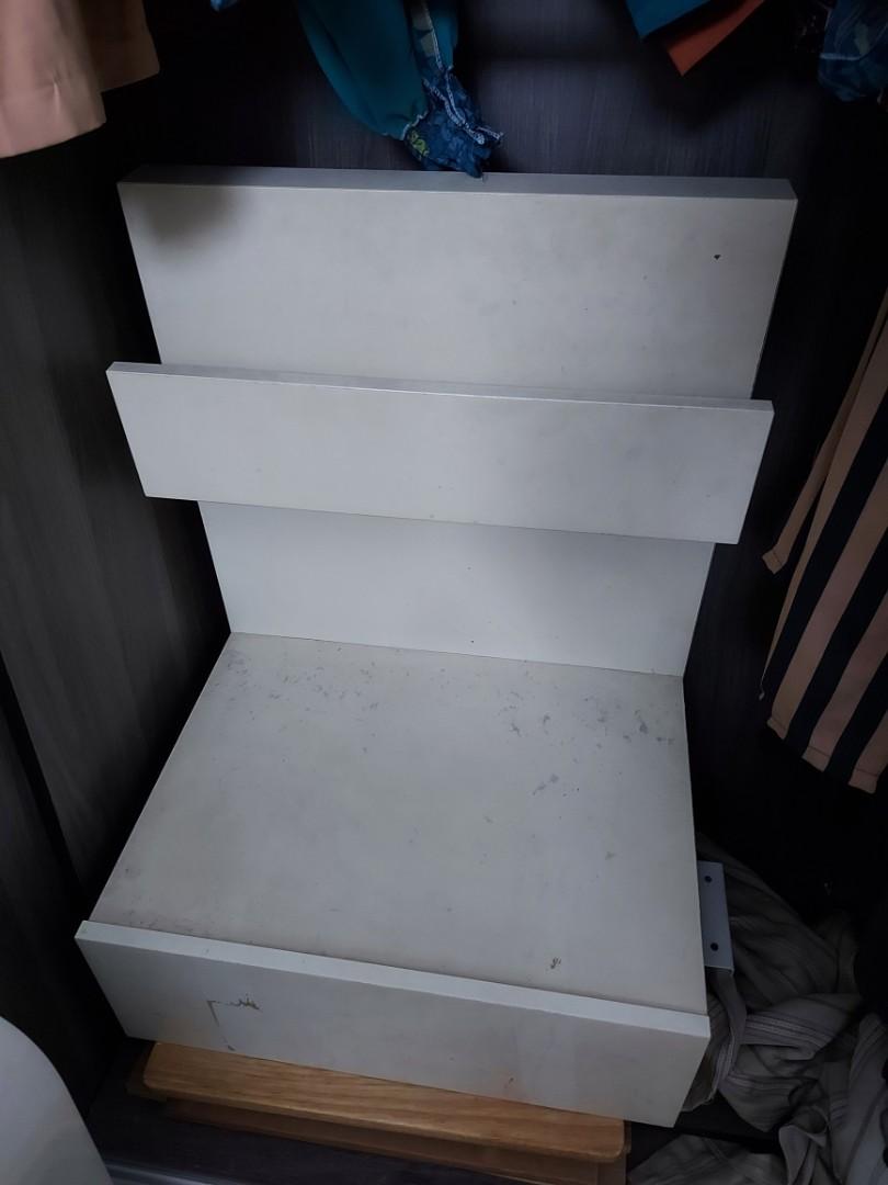 Ikea malm floating nightstand, Furniture & Home Living, Bedding