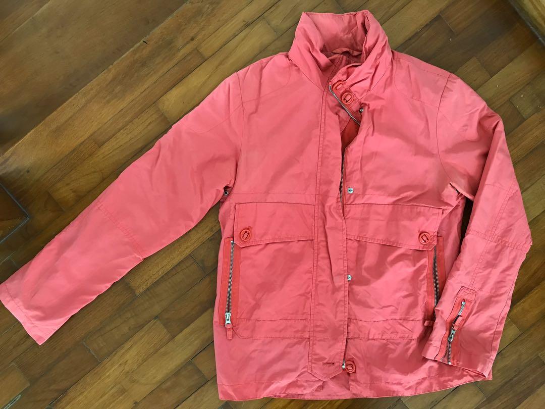 Massimo dutti clearance pink coat