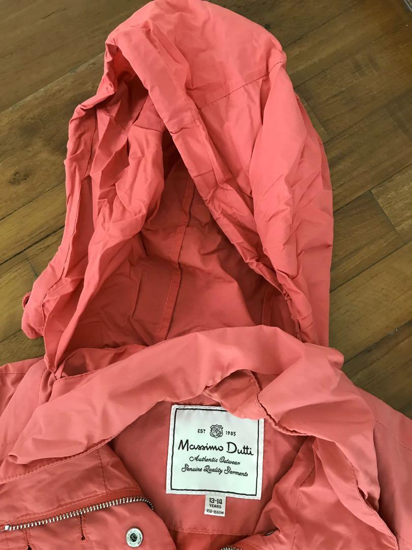 Massimo dutti clearance pink coat