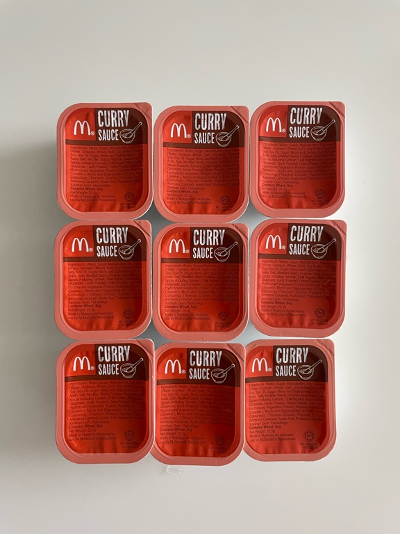 McDonald's curry sauce, Food & Drinks, Packaged & Instant Food on Carousell