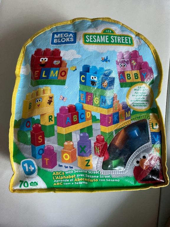 Elmo mega bloks clearance