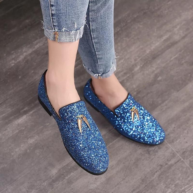 Mens bling clearance shoes