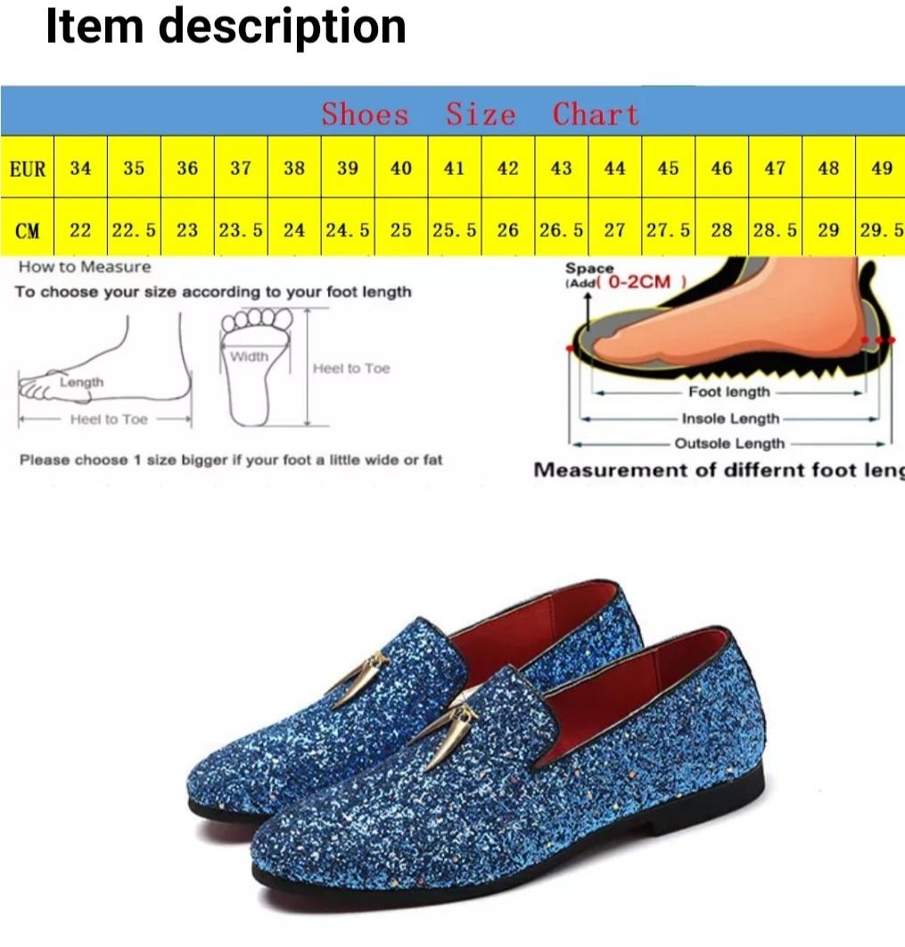 Mens new arrivals bling shoes