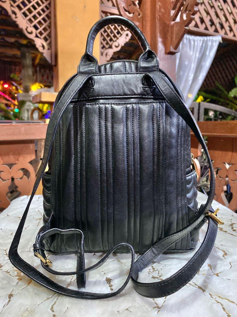 Michael Kors Abbey Backpack Black Luxury Bags Wallets on Carousell