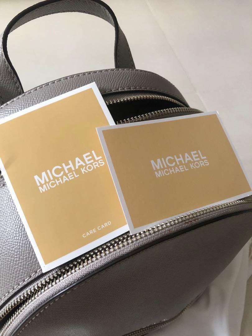 Michael kors rhea medium embellished leather backpack online
