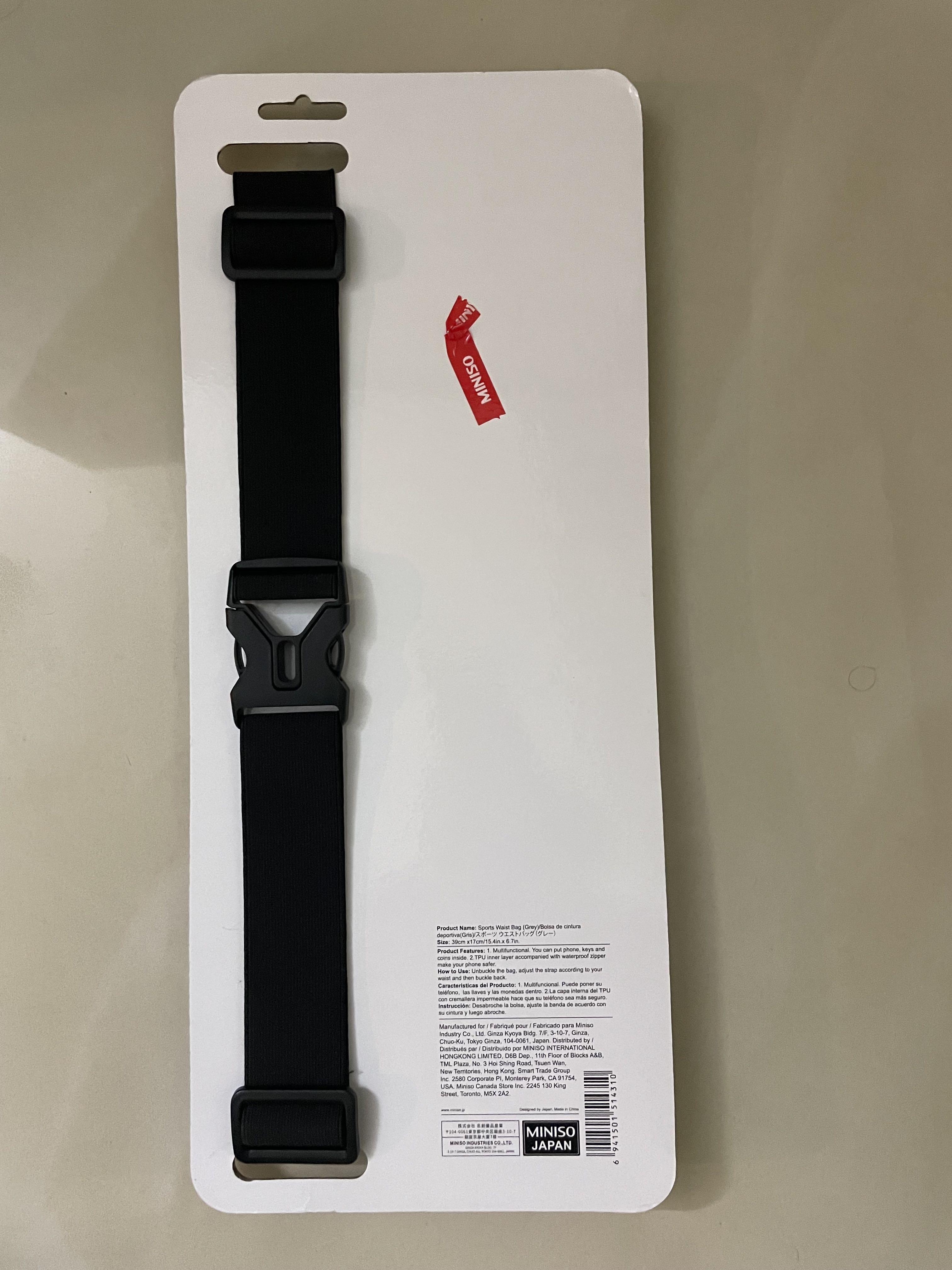 Sports Waist Bag from Miniso, Men's Fashion, Bags, Sling Bags on Carousell