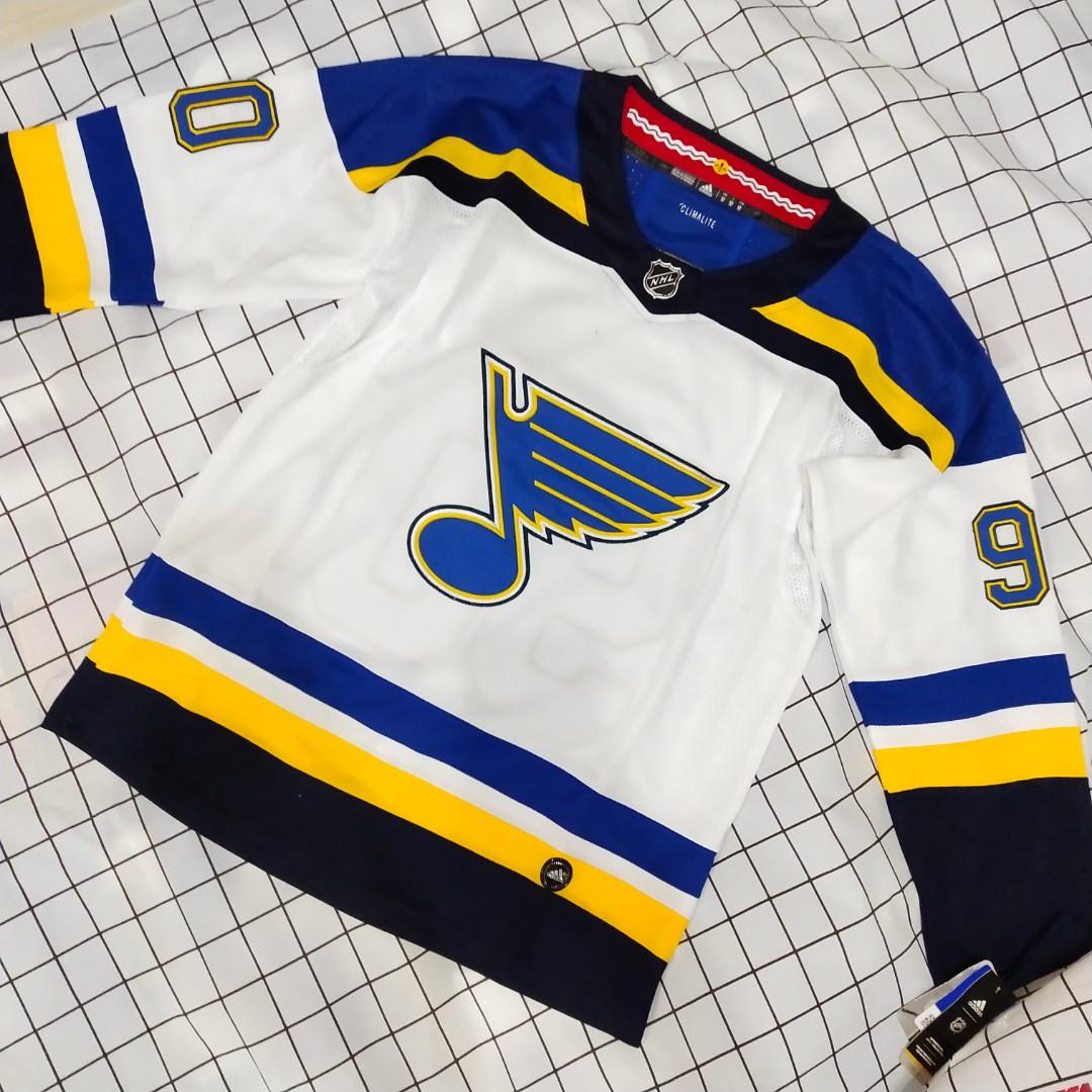 NHL BLUES ADIDAS JERSEY Men s Fashion Activewear on Carousell