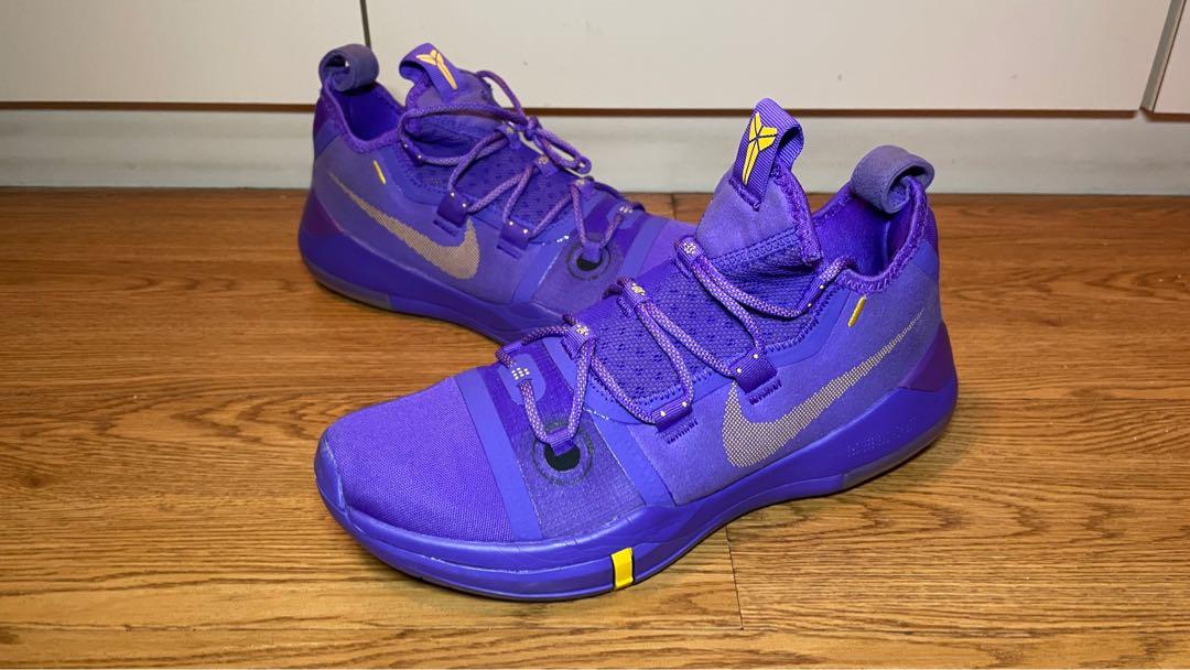 Nike kobe ad exodus lakers black purple yellow clearance