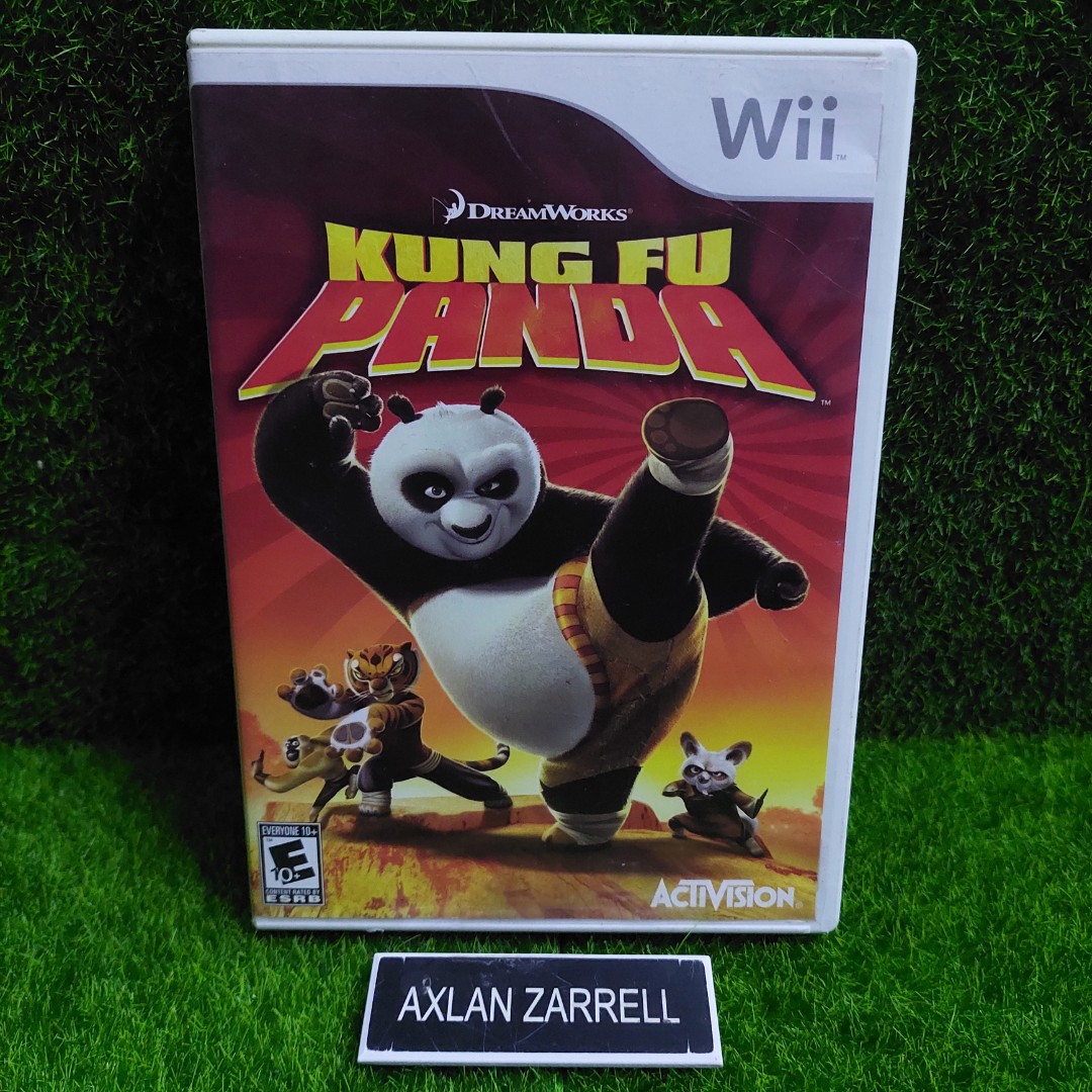 Nintendo Wii Kung Fu Panda ESRB R1, Video Gaming, Video Games, Nintendo