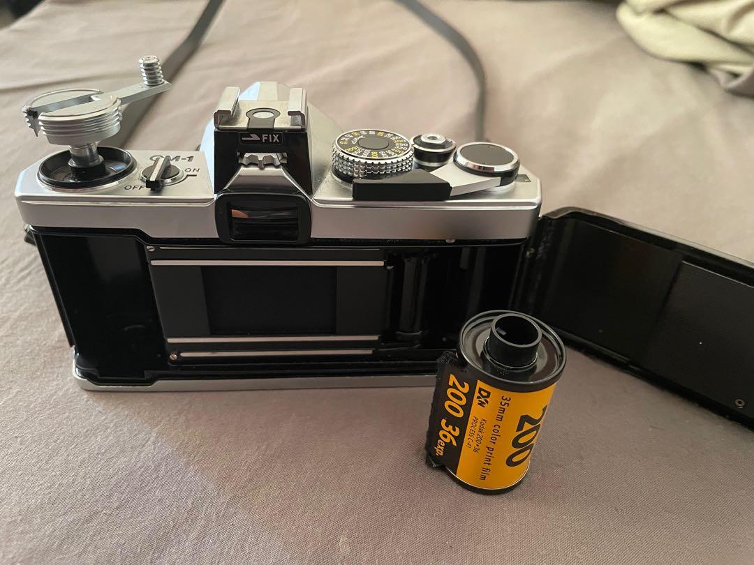 Olympus OM1 film camera, Photography, Cameras on Carousell