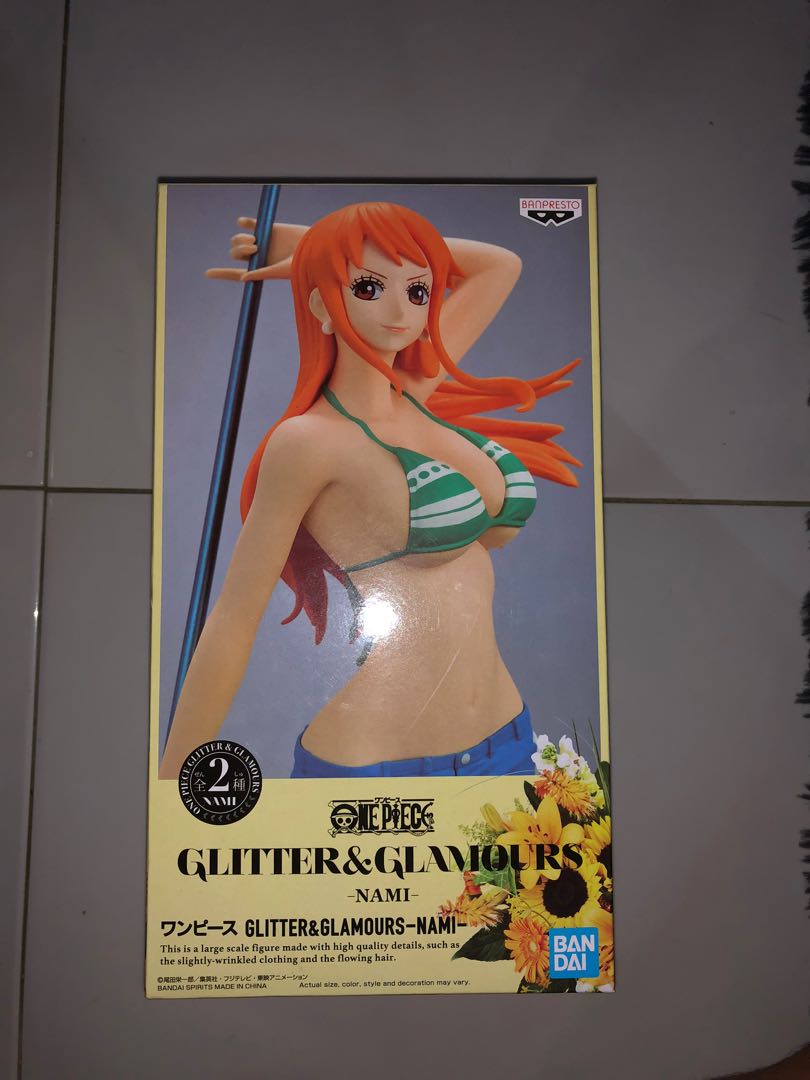 One Piece Nami figurine, Hobbies u0026 Toys, Memorabilia u0026 Collectibles, J-pop  on Carousell