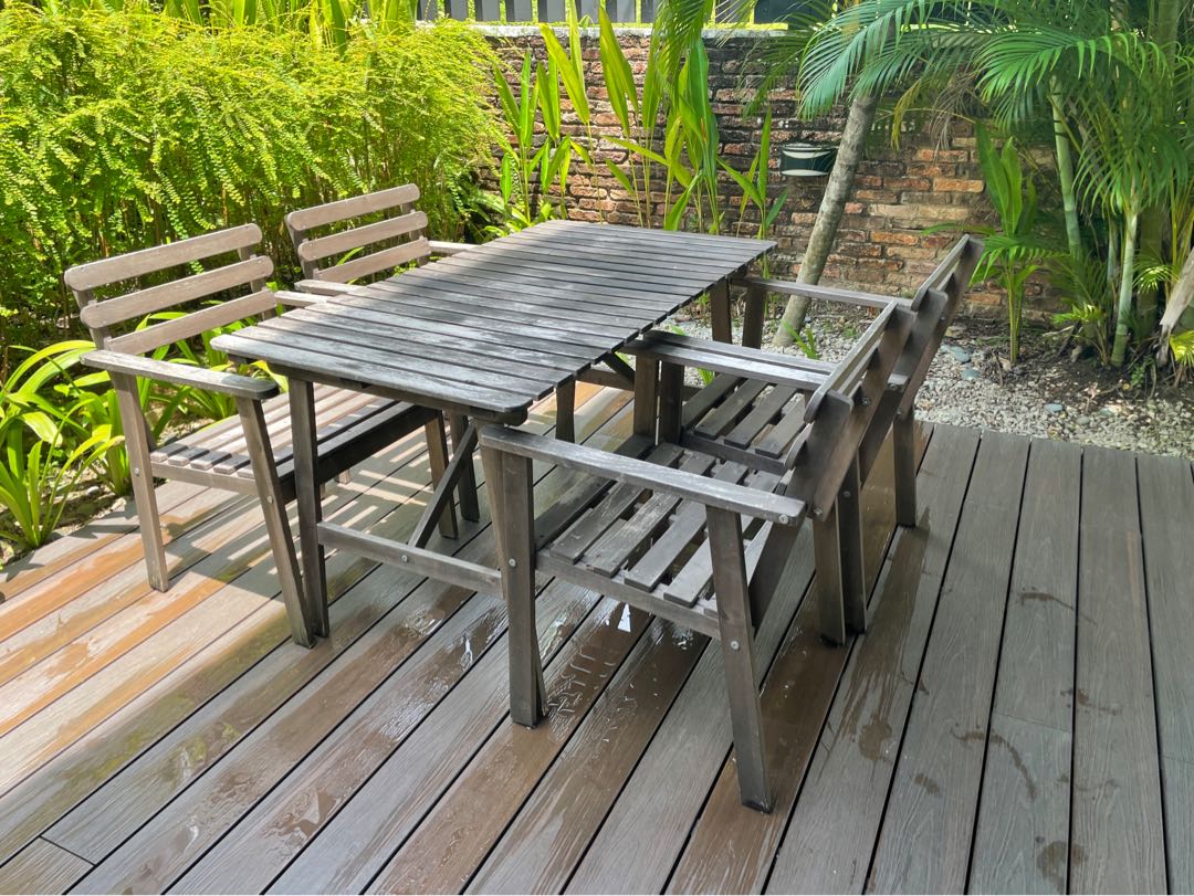 Outdoor Dining Set, Furniture & Home Living, Furniture, Tables & Sets