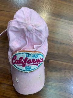 Pink California Baseball Cap