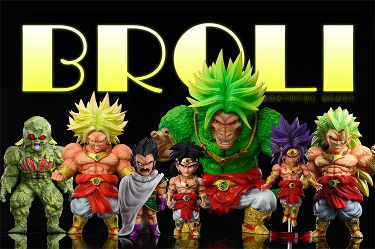 Po] League Studios - Dragon Ball Mega Wcf Scale Super Saiyan 3 Broly -  Statues Gk, Hobbies & Toys, Toys & Games On Carousell