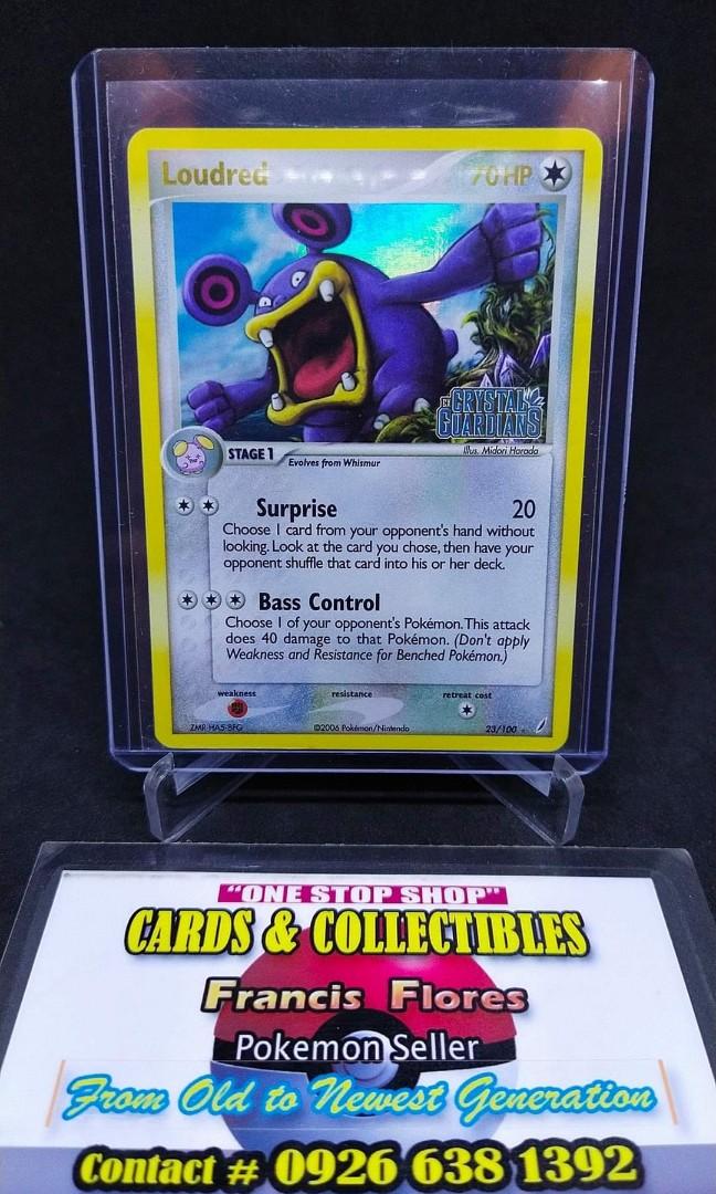 Loudred 23/100 EX Crystal Guardians RARE MINT Pokemon 