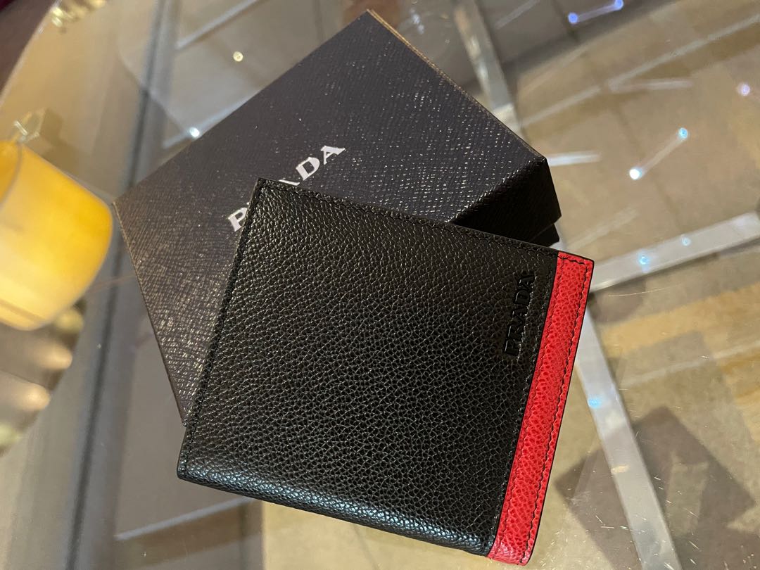 Prada Men's Leather Wallet