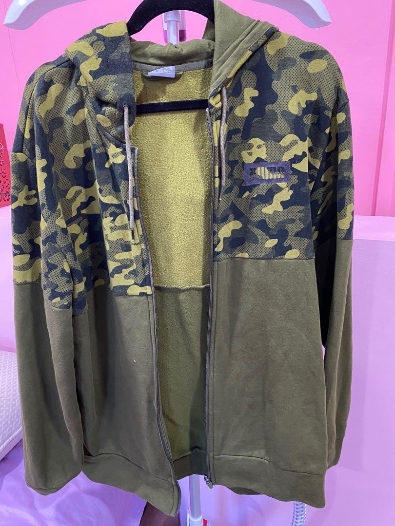 Puma Army print jacket