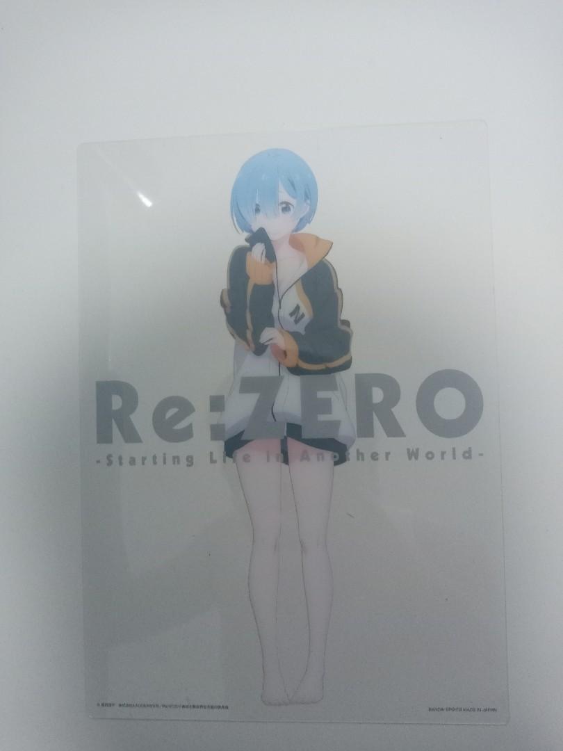 Rem Re:Zero Clear Art Volume 8, Hobbies & Toys, Memorabilia & Collectibles,  Fan Merchandise On Carousell