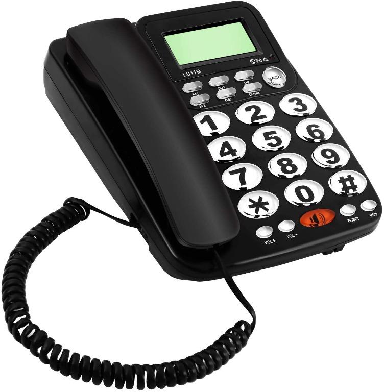 Big Button & Amplified Phones Phones Easily Operation Riiai Big Button