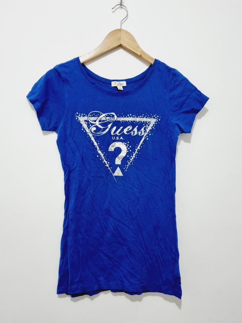 Royal Blue Guess T shirt