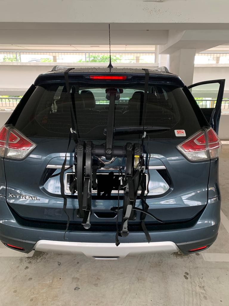 X trail discount bike rack