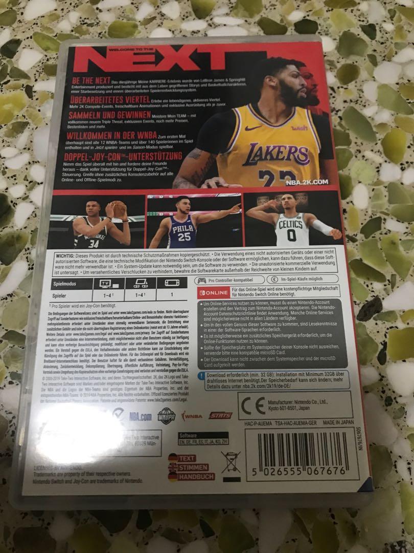 Nba 2k20 second hand new arrivals