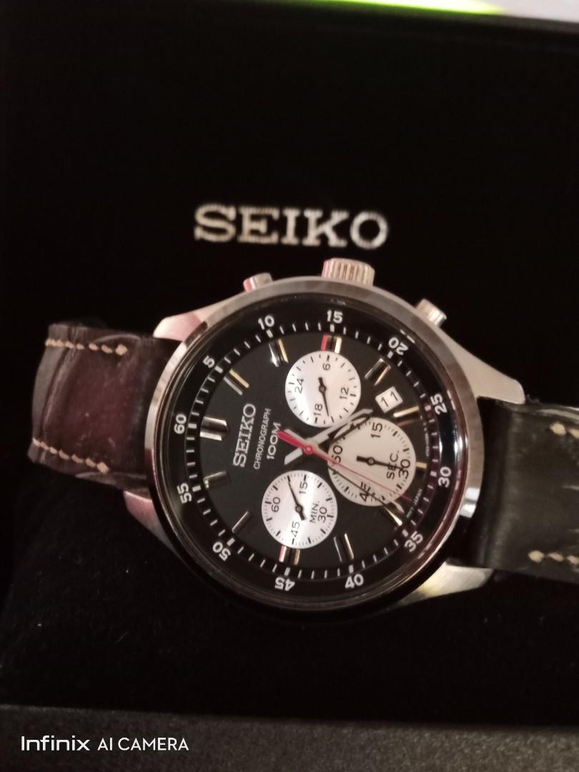 Harga jam seiko clearance chronograph 100m