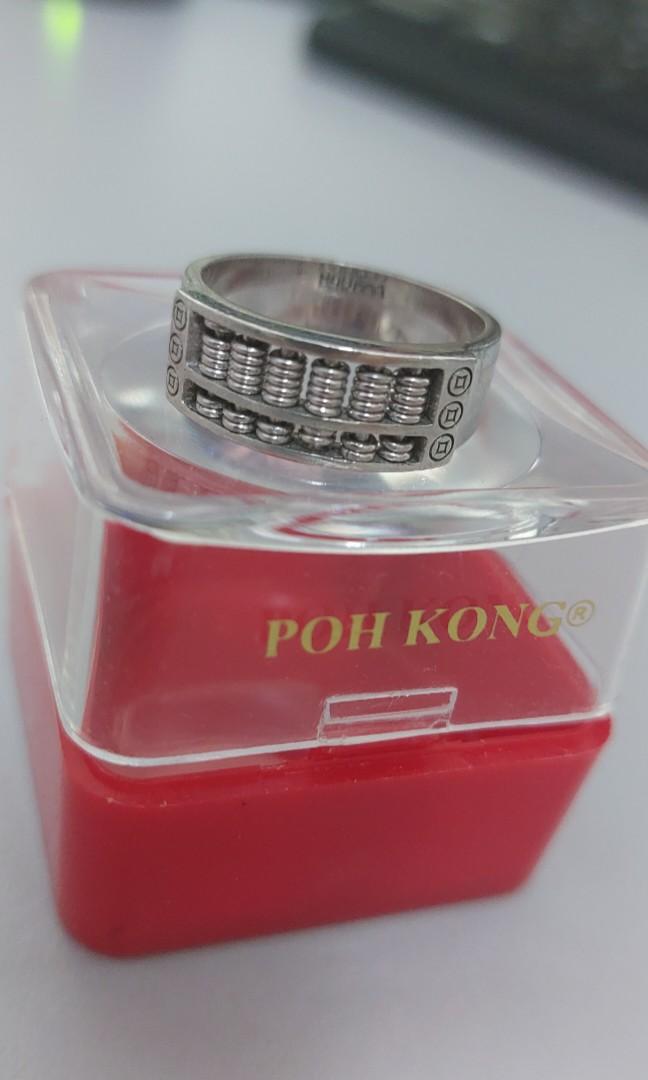 Poh kong sales silver ring