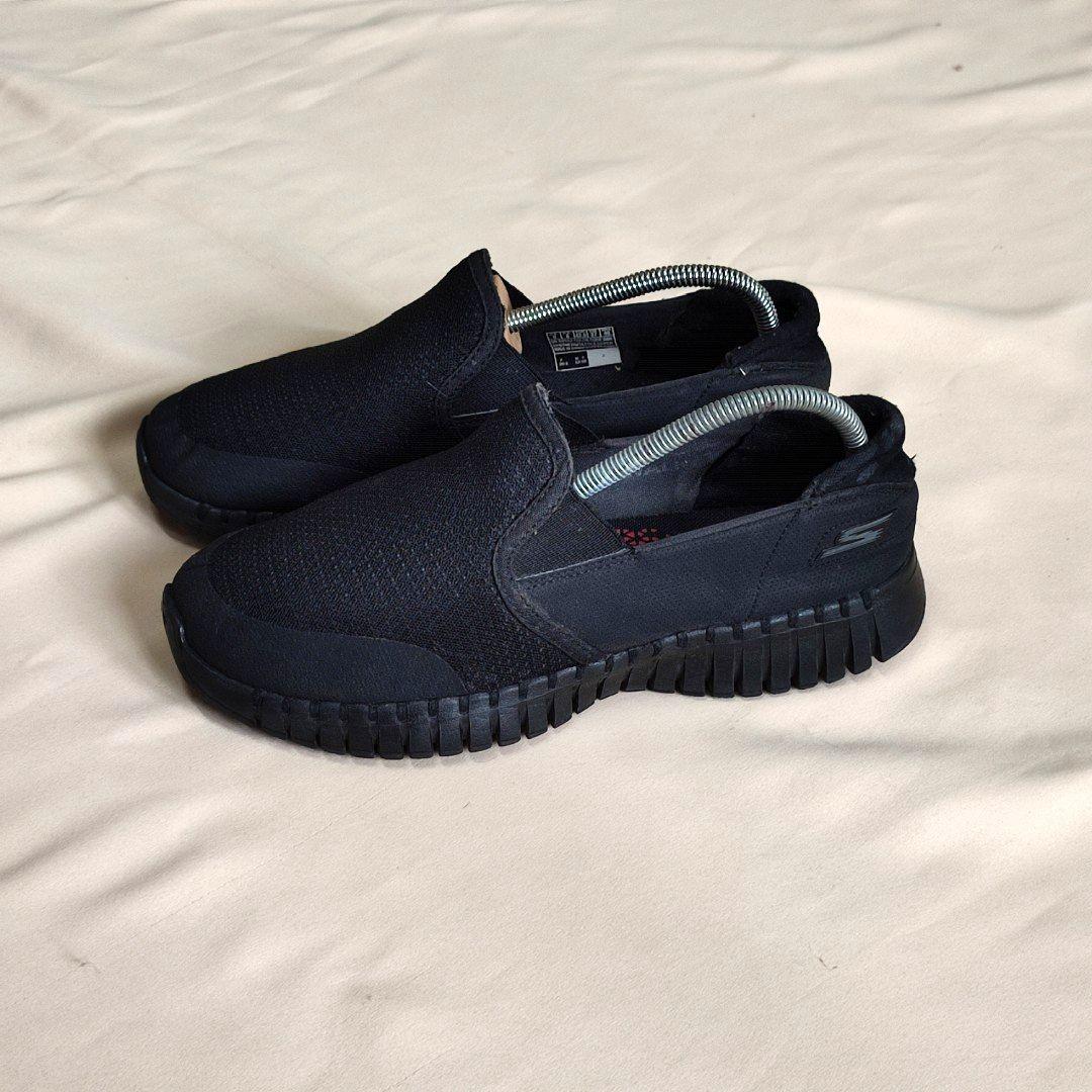 Skechers air cooled goga mat black sale