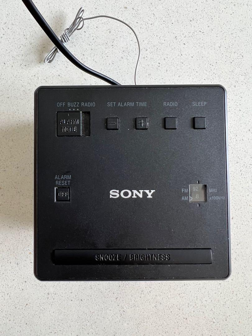 Sony Radio Alarm Clock ICFC1, Furniture & Home Living, Home Decor