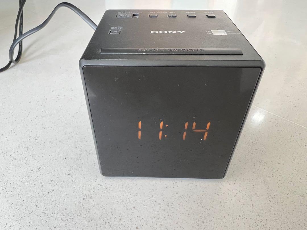 Sony Radio Alarm Clock ICFC1, Furniture & Home Living, Home Decor