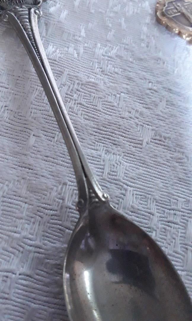 Souvenir Teaspoons Golden Gate Bridge, San Fran, CA and Statue of