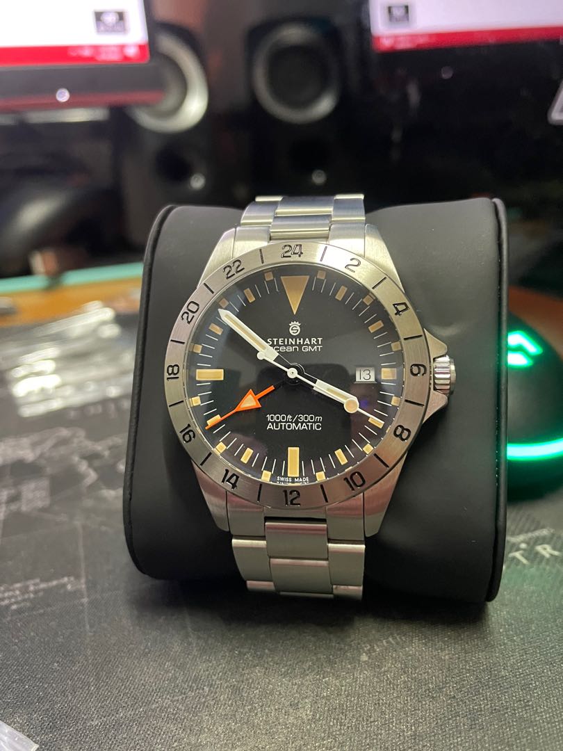 Steinhart Ocean one vintage GMT Men s Fashion Watches