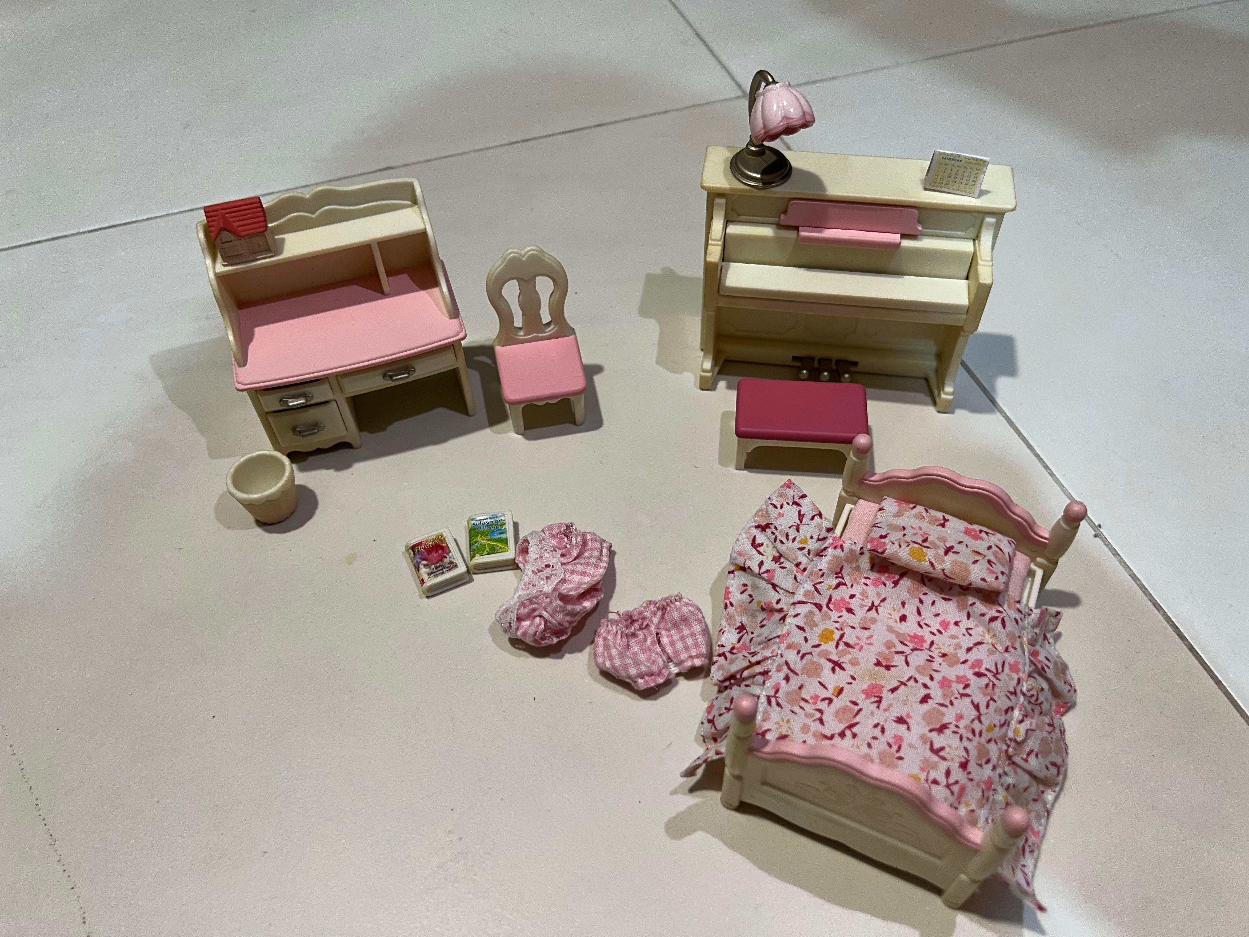 Sylvanian families girls bedroom set 2025