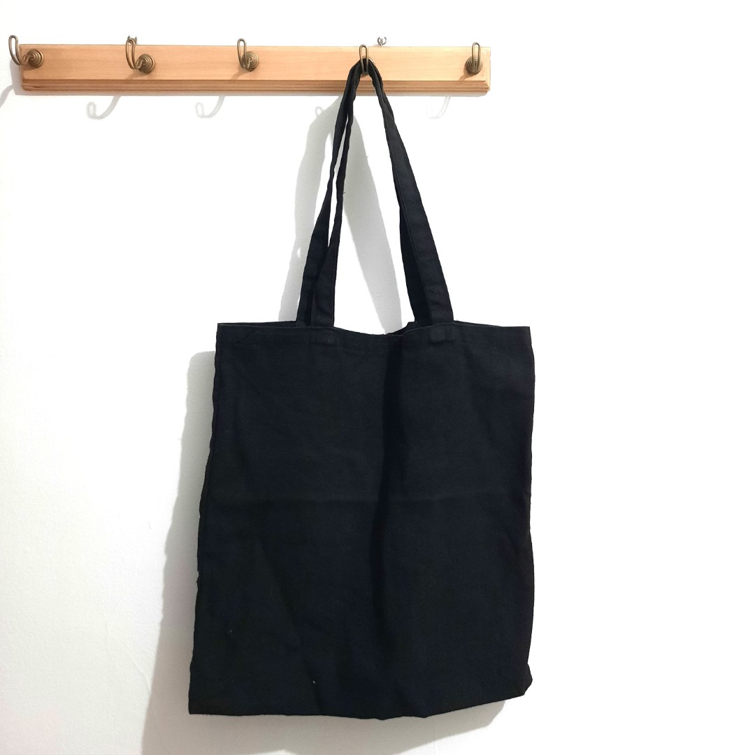 Tote bag hotsell polos hitam