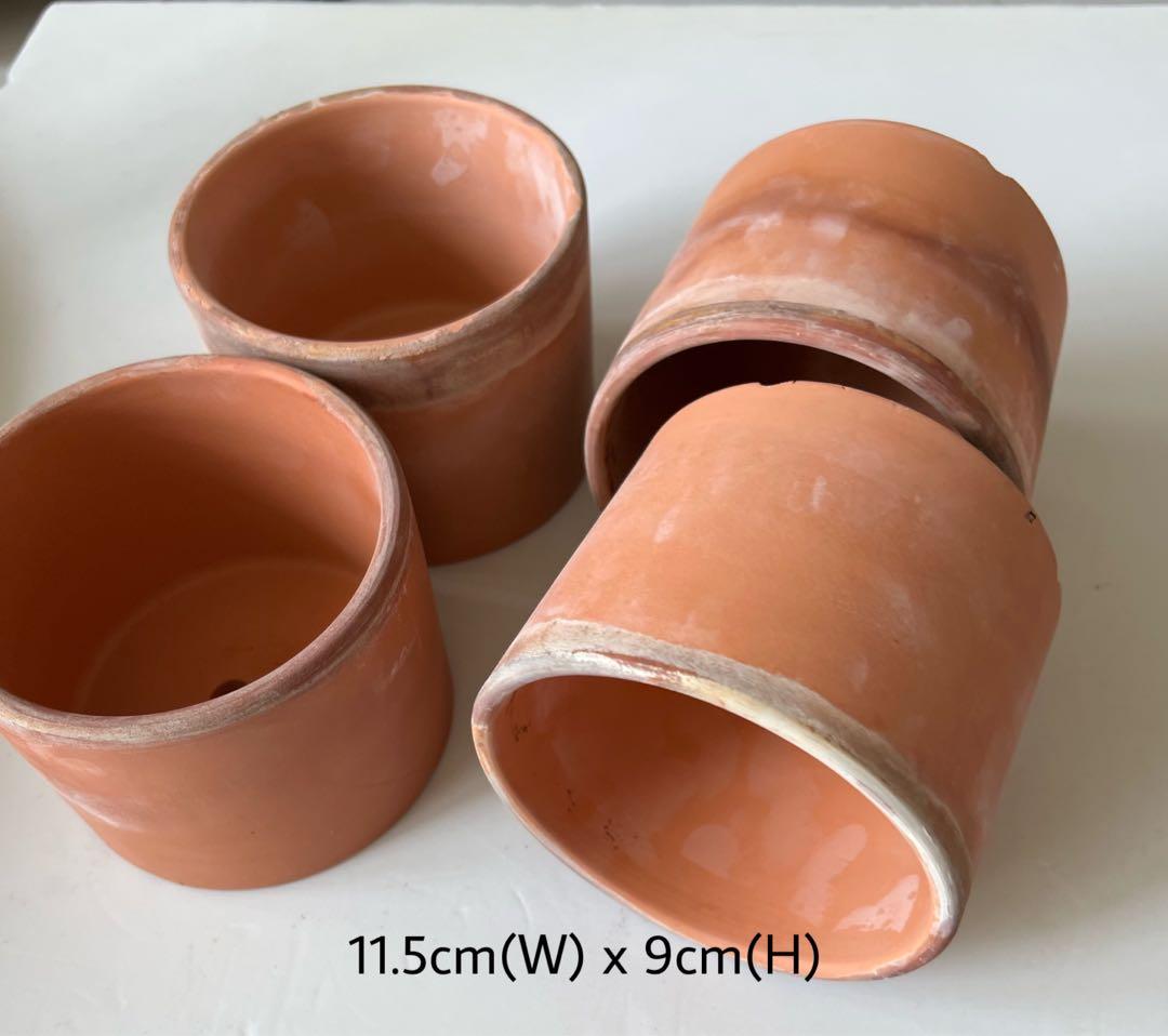 Terracotta Pots, Furniture & Home Living, Gardening, Pots & Planters on