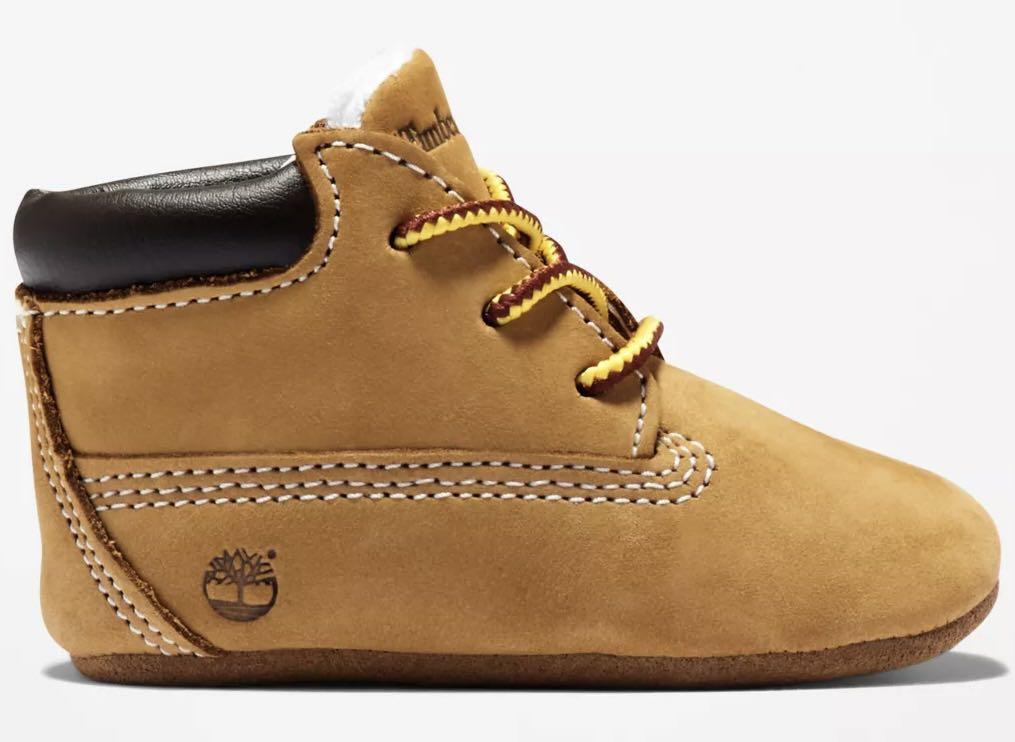 timberland crib booties