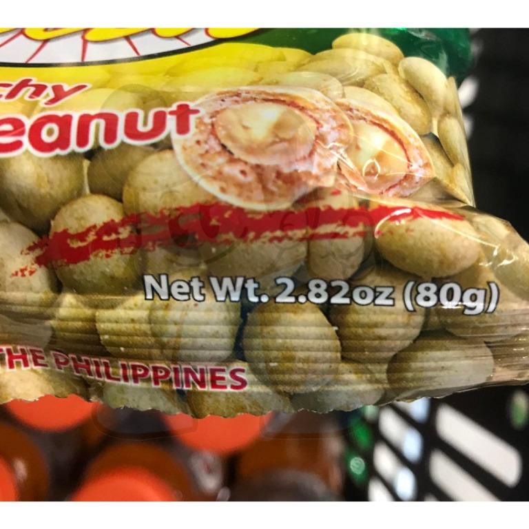 Tokyosan Crunchy Coated Peanut (10 x 80g), Food & Drinks, Packaged ...