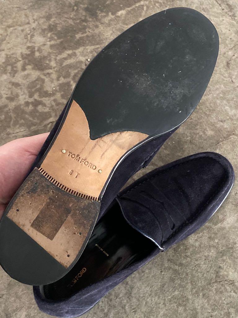 Tom Ford Suede Penny Loafers, Men's Fashion, Footwear, Dress Shoes on  Carousell
