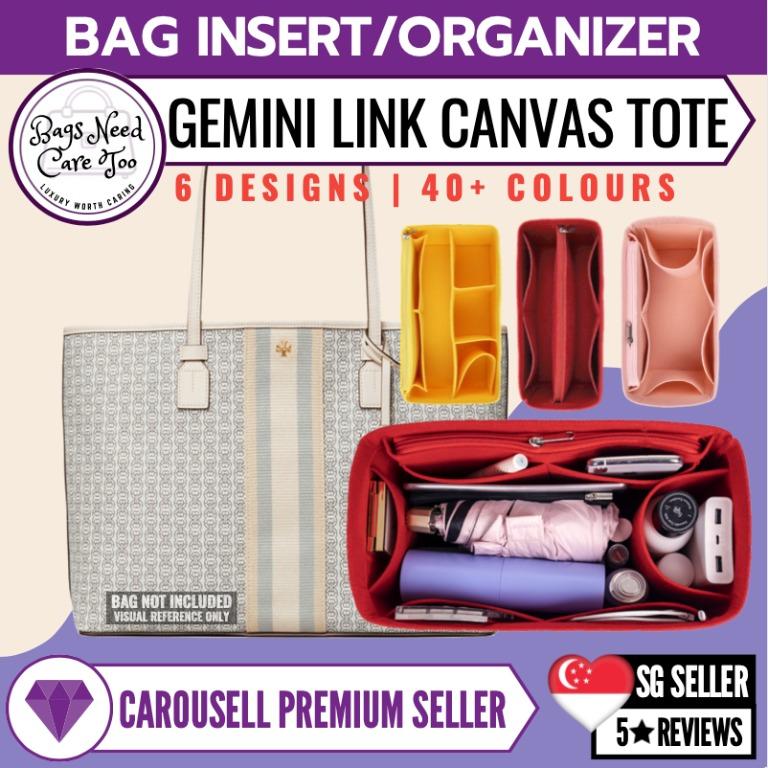 Tory Burch Gemini Link small tote bag, Luxury, Bags & Wallets on Carousell