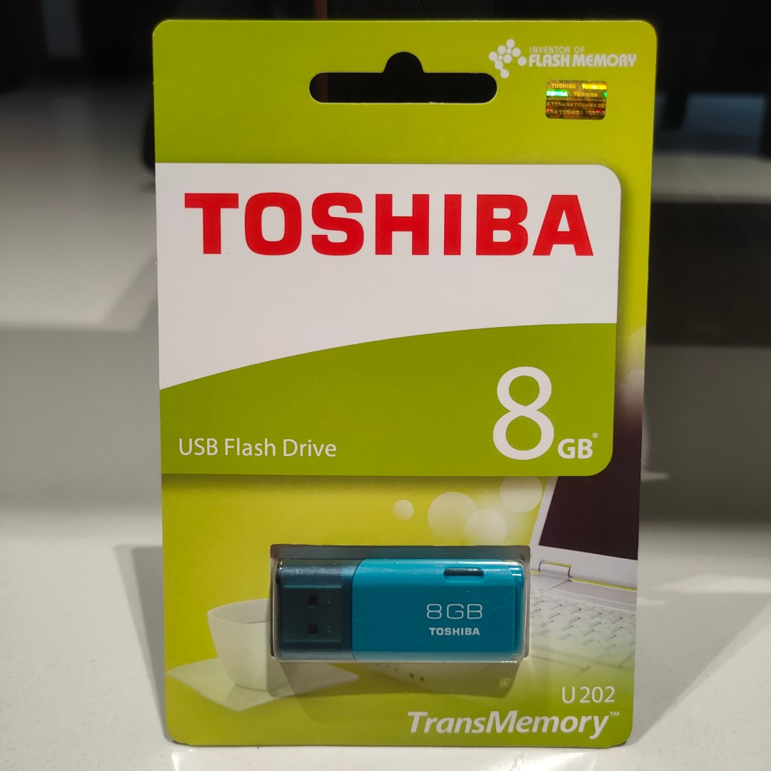 Toshiba 8GB Flash Drive Thumbdrive Storage, Computers & Tech, Parts